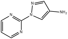 4-氨基-1-(嘧啶-2-基)吡唑 结构式