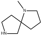 1-Methyl-1,7-diazaspiro[4.4]nonane 化学構造式