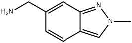 6-Aminomethyl-2-methylindazole Structure