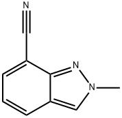 7-Cyano-2-methylindazole Struktur