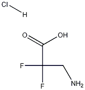 3-Amino-2,2-difluoropropanoic acid hydrochloride