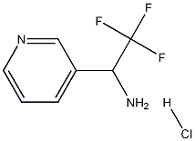 ALPHA-(三氟甲基)-3-吡啶甲胺二盐酸盐, 1159825-86-1, 结构式