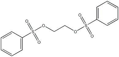 1,2-Ethanediol, dibenzenesulfonate Struktur