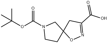 7-(TERT-ブチルトキシカルボニル)-1-オキサ-2,7-ジアザスピロ[4.4]ノン-2-エン-3-カルボン酸 price.