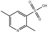 2,5-Dimethylpyridine-3-sulfonic acid Struktur