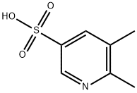 5,6-Dimethylpyridine-3-sulfonic acid Structure