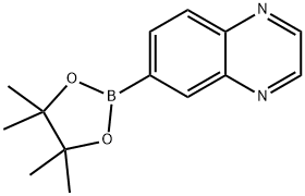 6-(4,4,5,5-Tetramethyl-1,3,2-dioxaborolan-2-yl)quinoxaline price.