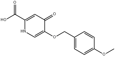 4-hydroxy-5-(4-methoxybenzyloxy)picolinic acid Structure