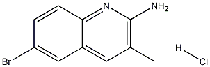 1171728-14-5 2-Amino-6-bromo-3-methylquinoline hydrochloride