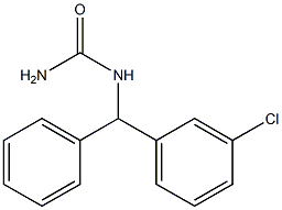 N-[1-(3-CHLOR苯基)苄基]脲,117211-21-9,结构式