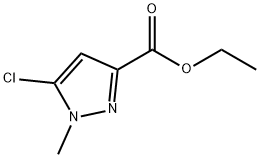 5-氯-1-甲基-1H-吡唑-3-羧酸乙酯, 1172229-72-9, 结构式