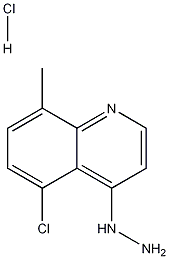 1172239-34-7 5-Chloro-4-hydrazino-8-methylquinoline hydrochloride