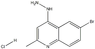 6-Bromo-4-hydrazino-2-methylquinoline hydrochloride,1172542-39-0,结构式