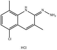 2-Hydrazino-5-chloro-3,8-dimethylquinoline hydrochloride|