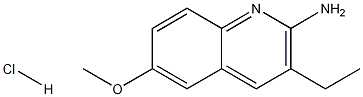 2-Amino-3-ethyl-6-methoxyquinoline hydrochloride|