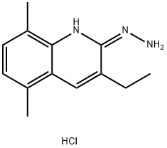 5,8-Dimethyl-3-ethyl-2-hydrazinoquinoline hydrochloride|