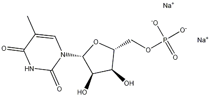 5-Methyl-Uridine-5'-monophosphate, disodium salt Structure