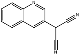 3-Quinolinylmalononitrile Struktur