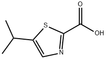 5-iso-Propylthiazole-2-carboxylic acid Structure