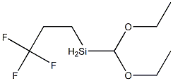 Methyl(3,3,3-trifluoropropyl)diethoxysilane Structure