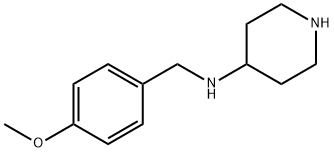 N-(4-methoxybenzyl)piperidin-4-amine Struktur