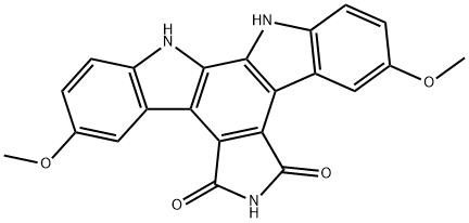 118458-58-5 12,13-Dihydro-3,9-dimethoxy-5H-Indolo[2,3-a]pyrrolo[3,4-c]carbazole-5,7(6H)-dione