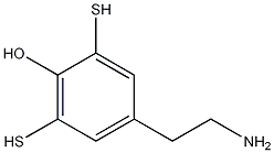 3,5-Dimercaptotyramine HydrochlorideDiscontinued,1185163-80-7,结构式