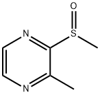 2-甲基-3-(甲基亚磺酰基)吡嗪 结构式