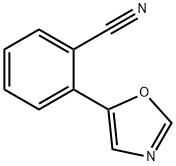 2-(5-Oxazolyl)benzonitrile Struktur