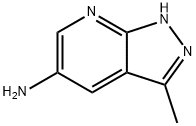 3-Methyl-1H-pyrazolo[3,4-b]pyridine-5-amine Struktur