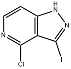 4-chloro-3-iodo-1H-pyrazolo[4,3-c]pyridine Structure