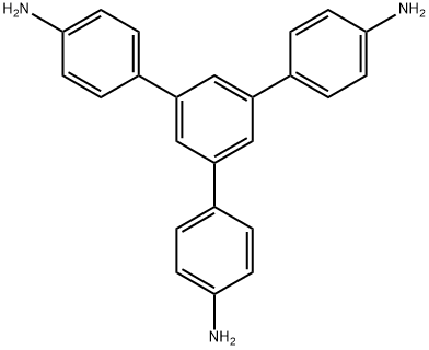 1,3,5-三(4-氨基苯基)苯, 118727-34-7, 结构式