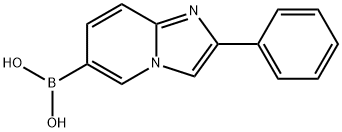 2-Phenylimidazo[1,2-a]pyridine-6-boronic acid Structure