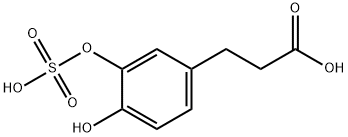 Dihydro Caffeic Acid 3-O-Sulfate Sodium Salt Struktur