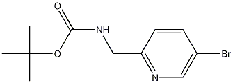 (5-Bromopyridin-2-ylmethyl)carbamic acid tert-butyl ester,1188477-11-3,结构式