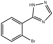 3-(2-Bromophenyl)-4H-1,2,4-triazole 结构式