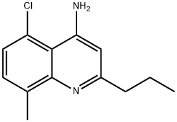 4-Amino-5-chloro-8-methyl-2-propylquinoline|