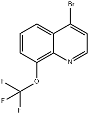 4-溴-8-(三氟甲氧基)喹啉,1189105-60-9,结构式