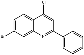 4-Chloro-7-bromo-2-phenylquinoline Structure