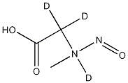 N-Nitrososarcosine-D3 Structure