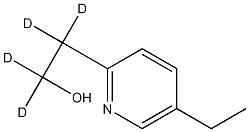 5-Ethyl-2-pyridine Ethanol-D4,1189881-19-3,结构式