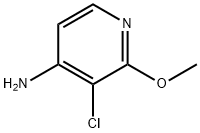3-氯-2-甲氧基-4-氨基吡啶,1190198-20-9,结构式