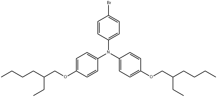 4-브로모-N,N-비스[4-(2-에틸헥실옥시)페닐]-아닐린