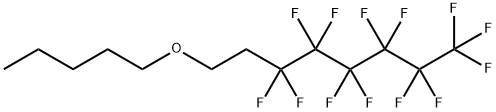 1,1,1,2,2,3,3,4,4,5,5,6,6-Tridecafluoro-8-(pentyloxy)octane Structure