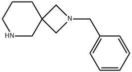 2-benzyl-2,6-diazaspiro[3.5]nonane Struktur