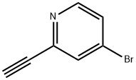 4-溴-2-乙炔基吡啶 结构式