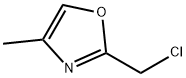 2-Chloromethyl-4-methyl-oxazole 化学構造式