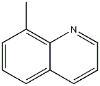Quinoline, 8-methyl-, labeled with deuterium Struktur