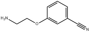 3-(2-Aminoethoxy)benzonitrile Struktur