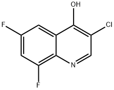 1204810-83-2 3-Chloro-6,8-difluoro-4-hydroxyquinoline